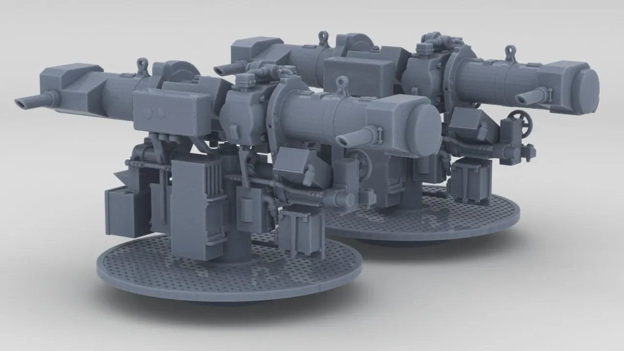 1/144 DKM 3m HA Rangefinder Set (2pcs) - distefan 3d print