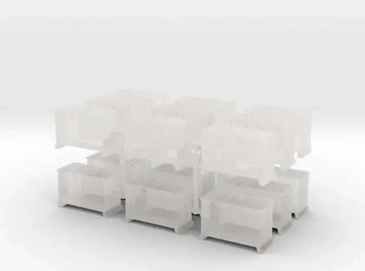 1/144 DKM 8.8cm and 10.5cm storage box set 18pcs - distefan 3d print