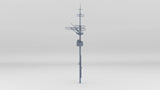 1/144 DKM Bismarck Aft Mast