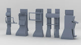 1/144 DKM Bismarck Forward Turret Vents Set