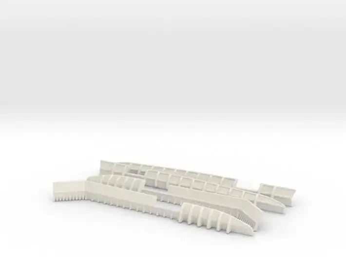 1/144 DKM Bismarck wavebreaker set - distefan 3d print