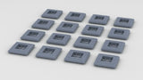 1/144 DKM Square Life Raft Set (16pcs)