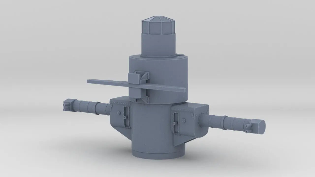 1/144 DKM Lutzow Foretop Rangefinder - distefan 3d print