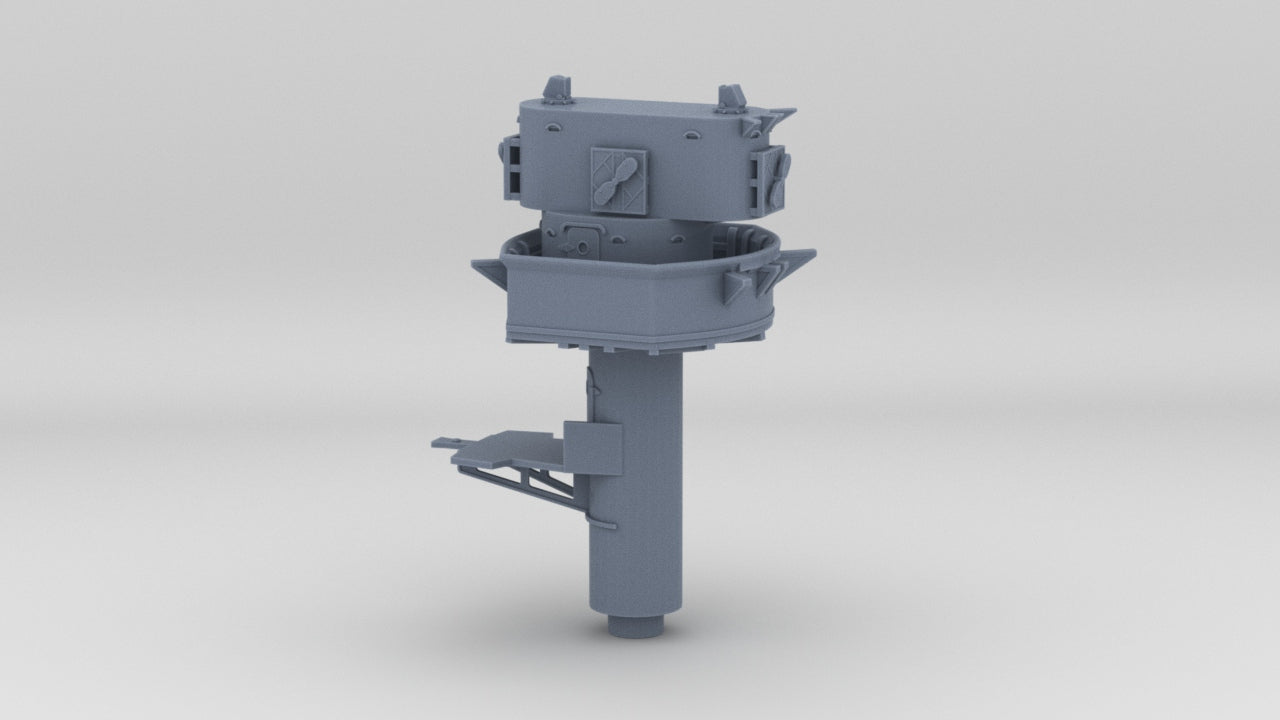 1/144 DKM Lutzow Foretop - distefan 3d print