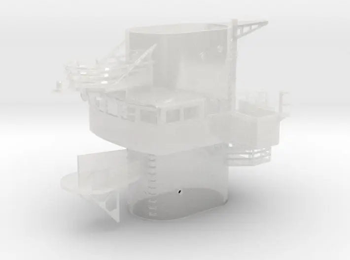 1/144 DKM Scharnhorst admiral's bridge 2 - distefan 3d print