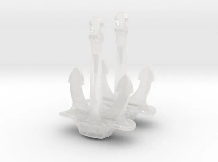 1/144 DKM bow anchor set 2pcs - distefan 3d print