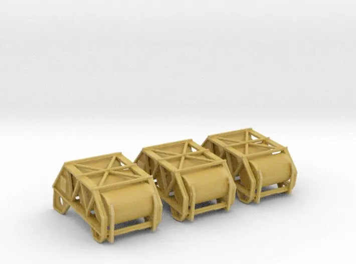 1/144 DKM release track depth charge set 3pc - distefan 3d print