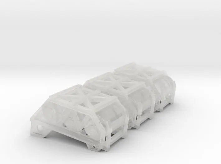 1/144 DKM release track depth charge set 3pc - distefan 3d print