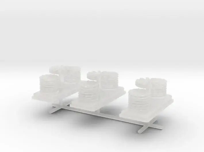 1/144 DKM winch forward set 3pcs - distefan 3d print
