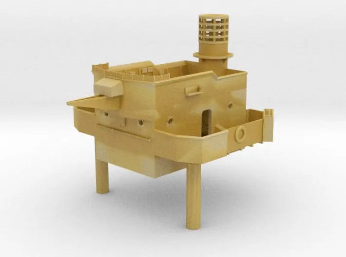 1/144 HMS Garland superstructure bridge p1 - distefan 3d print