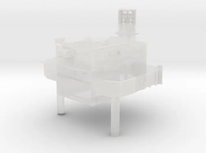 1/144 HMS Garland superstructure bridge p1 - distefan 3d print