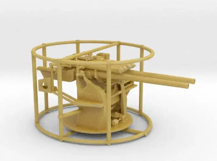1/144 IJN 12.7 cm/40 (5") Type 89 twin mount - distefan 3d print