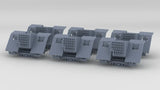 1/144 IJN 12cm AA Rocket Mounts Set (6pcs)