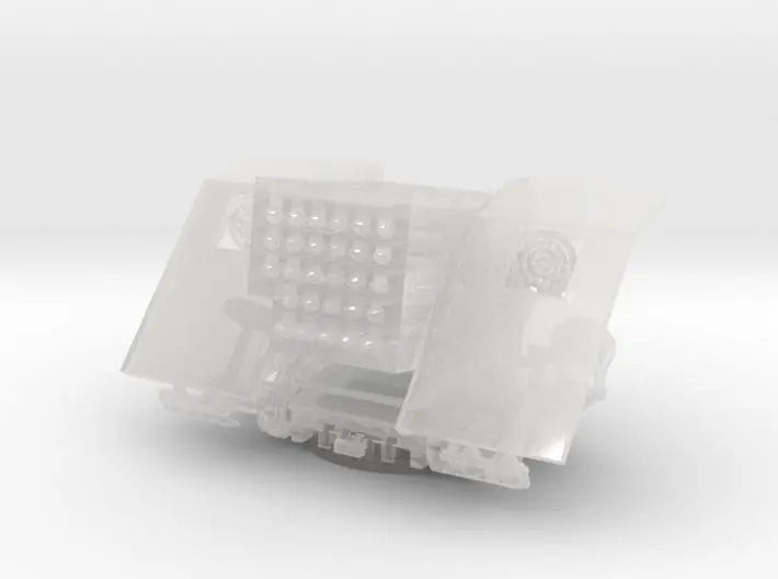 1/144 IJN 12cm AA rocket mounts - distefan 3d print