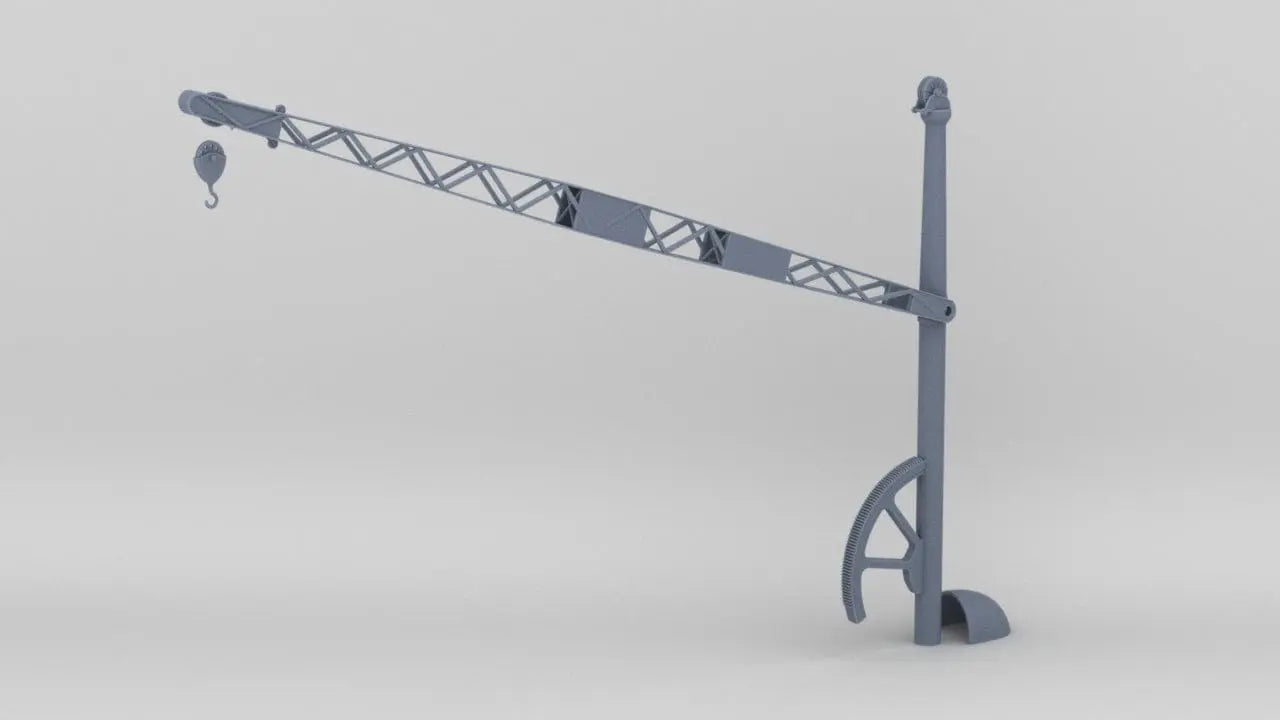 1/144 IJN Aircraft Crane Kit - distefan 3d print