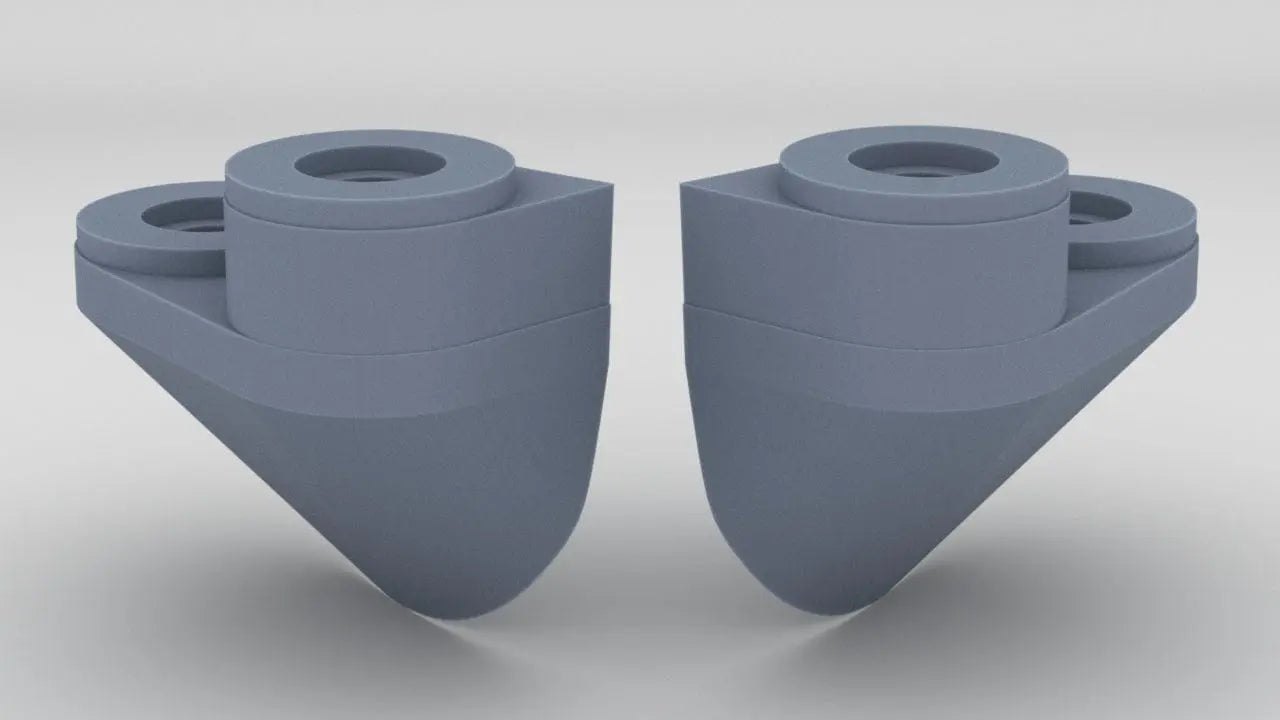 1/144 IJN Yamato Rear MG Control Towers Set (2pcs) - distefan 3d print