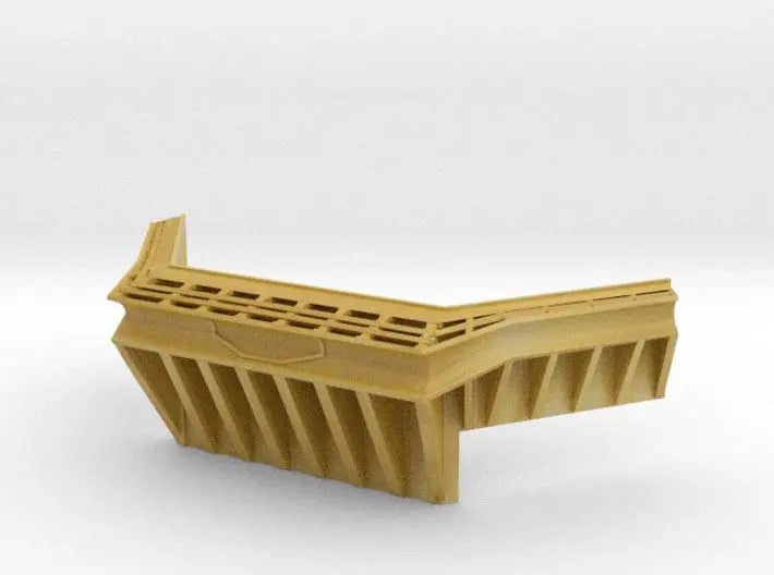 1/144 IJN Yamato lower wind baffle - distefan 3d print