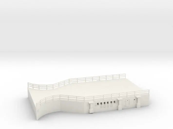 1/144 Scharnhorst hangar deck - distefan 3d print