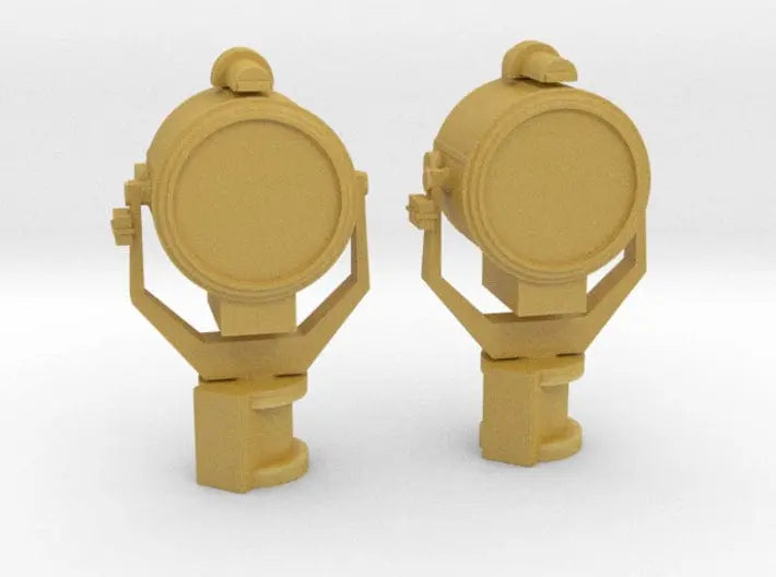 1/144 USN 24 inch searchlight set 2pcs - distefan 3d print