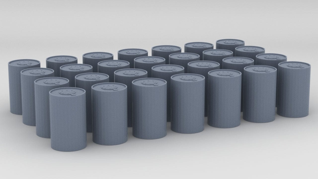 1/144 USN 300lb Depth Charges Mk6 Set (28pcs) - distefan 3d print