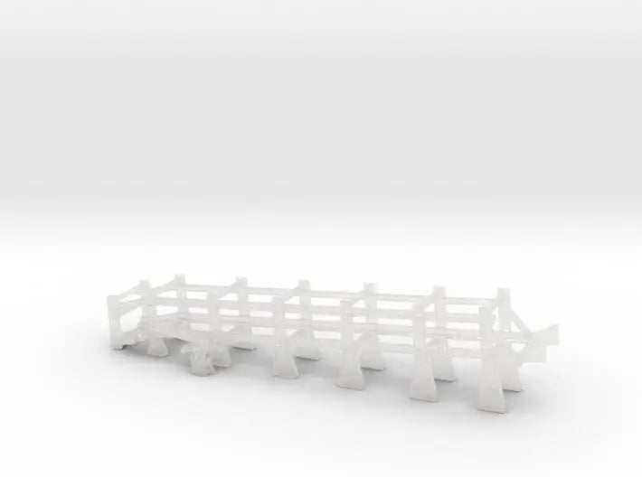 1/144 USN DC release track Mk9 Mod 0 (starboard) - distefan 3d print