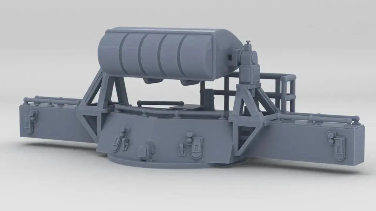 1/144 USN Mk38 Gun Director w/ Mk13 Radar - distefan 3d print