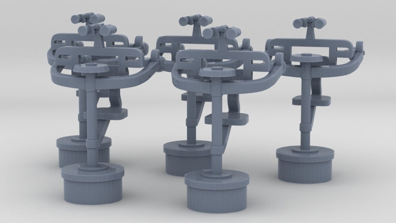 1/144 USN Skylookout Chairs Set (5pcs) - distefan 3d print