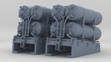 1/144 USN Smoke Screen Generator Set (2pcs)
