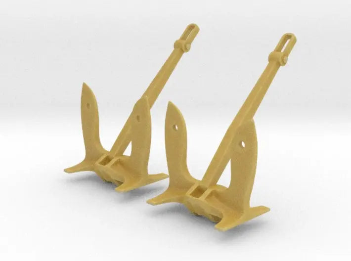 1/144 USN anchor v2 set 2pcs - distefan 3d print