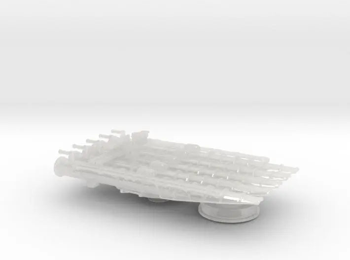 1/144 USN quintuple torpedo mount - distefan 3d print