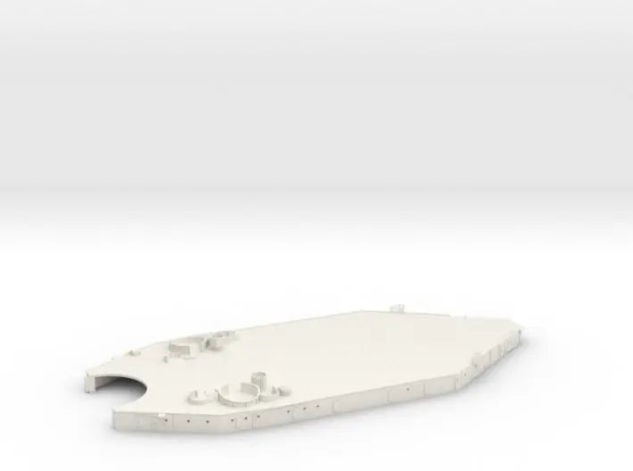 1/144 USS BB59 superstructure level 1 - distefan 3d print