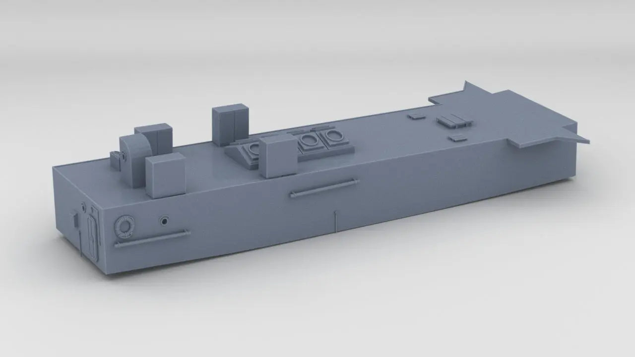 1/144 USS Saucy PG-65 Aft Deck - distefan 3d print
