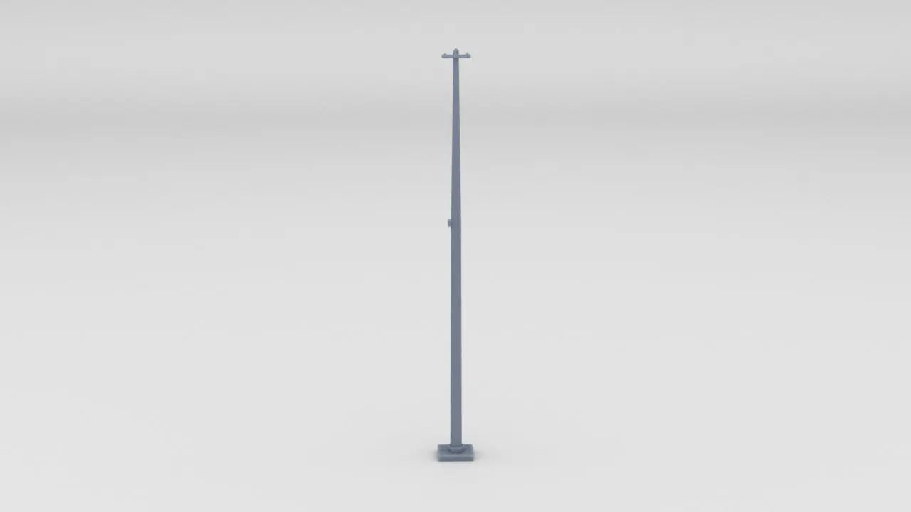 1/144 USS Saucy PG-65 Bow Flagpole - distefan 3d print