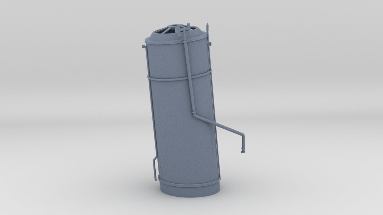 1/144 USS Saucy PG-65 Funnel - distefan 3d print