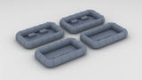 1/144 USS Saucy PG-65 Life Rafts Set (4pcs)