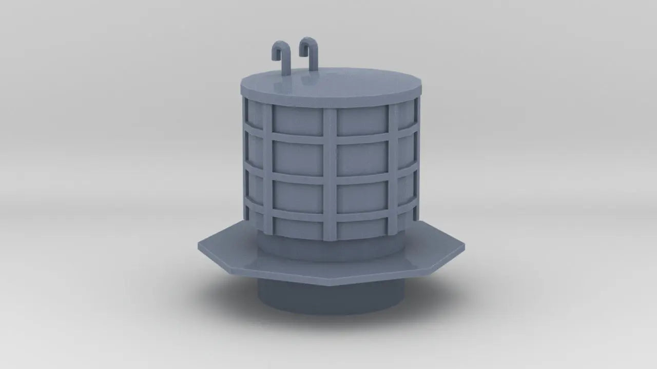 1/144 USS Saucy PG-65 Radar Lantern - distefan 3d print