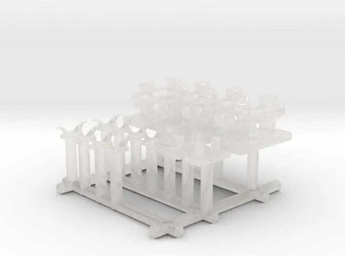 1/144 USS Saucy PG-65 chocks, bitts, bollards set - distefan 3d print