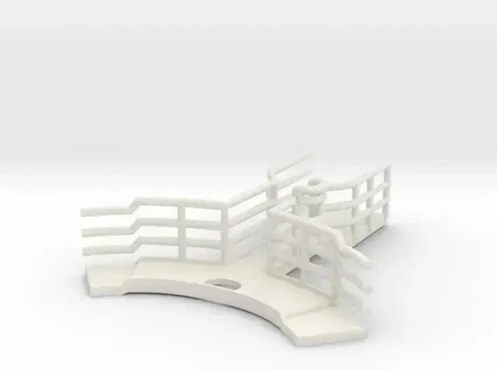 1/144 Bismarck admirals bridge foremast platform - distefan 3d print