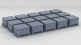 1/144 DKM 3.7cm Ammo Locker Set (15pcs)