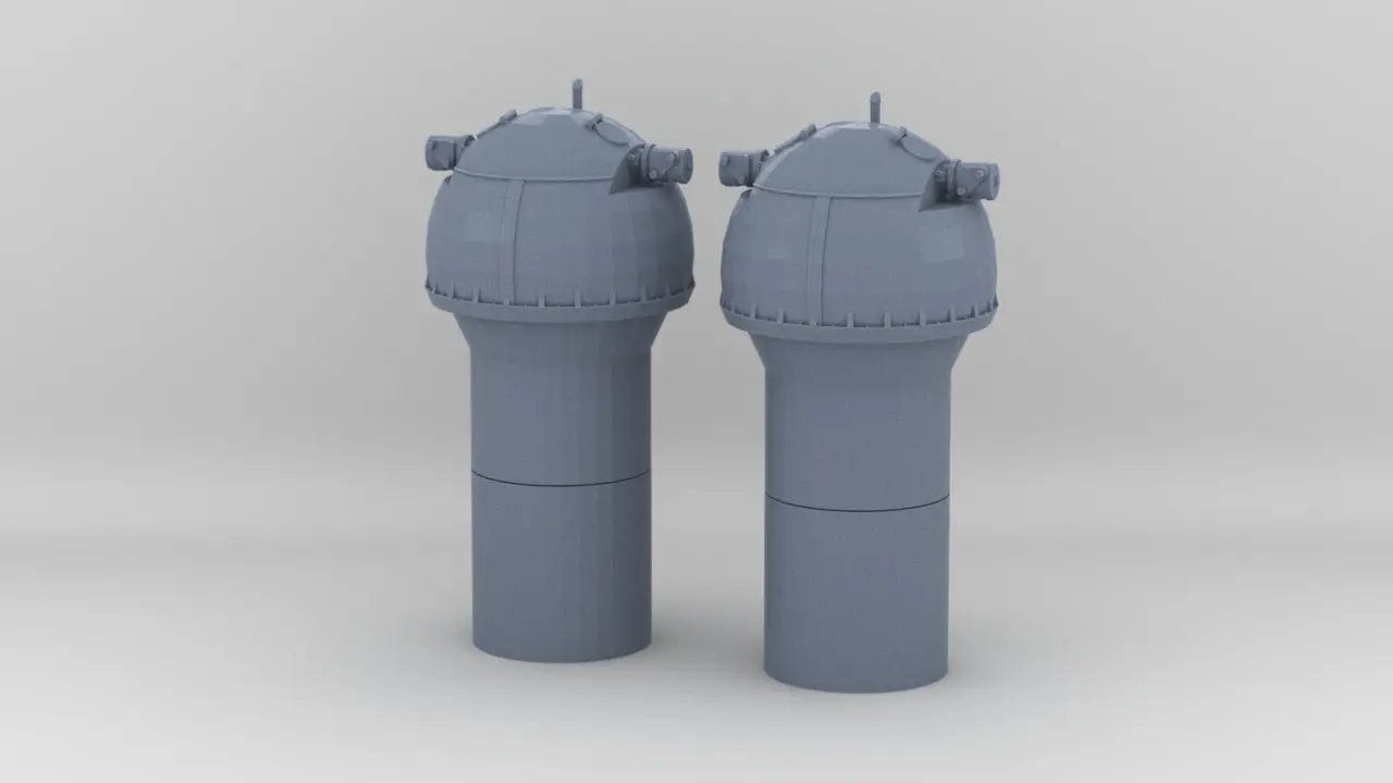 1/144 DKM AA Director SL-6 w/ 4m Rangefinder Set (2pcs) - distefan 3d print