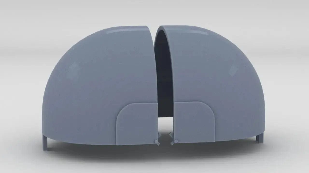1/144 DKM Bismarck Funnel Side Searchlight Caps Set - distefan 3d print