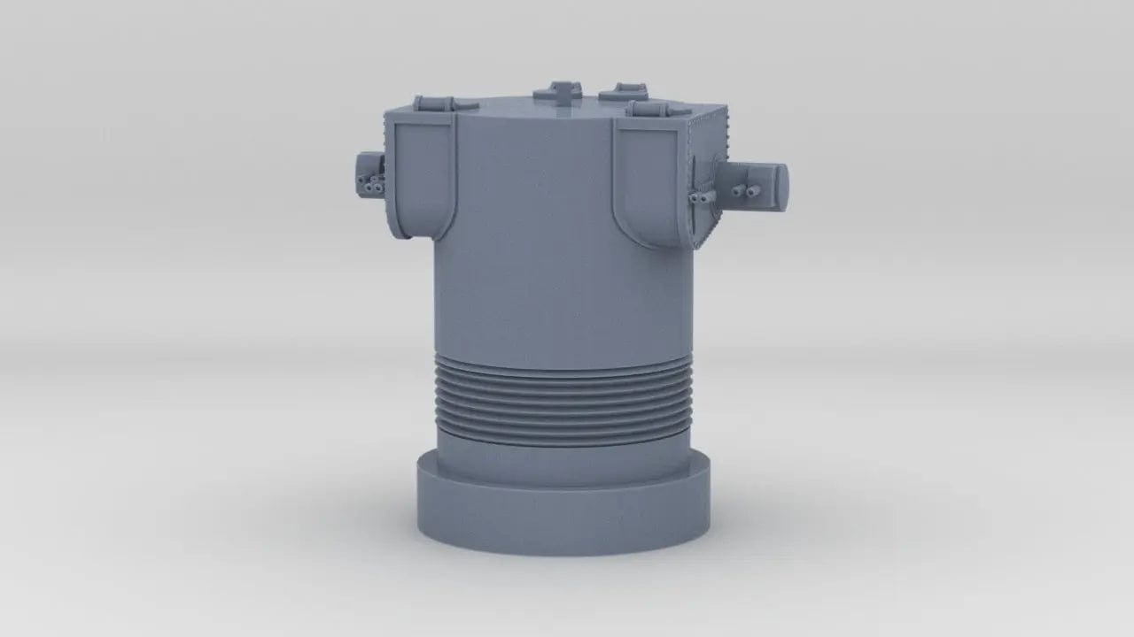 1/144 DKM Lutzow 3m Rangefinder - distefan 3d 