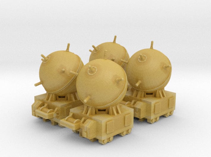 1/144 DKM naval mine set - distefan 3d print