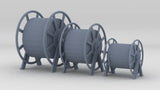 1/144 Germany Kriegsmarine Rope Barrels Set (3pcs)