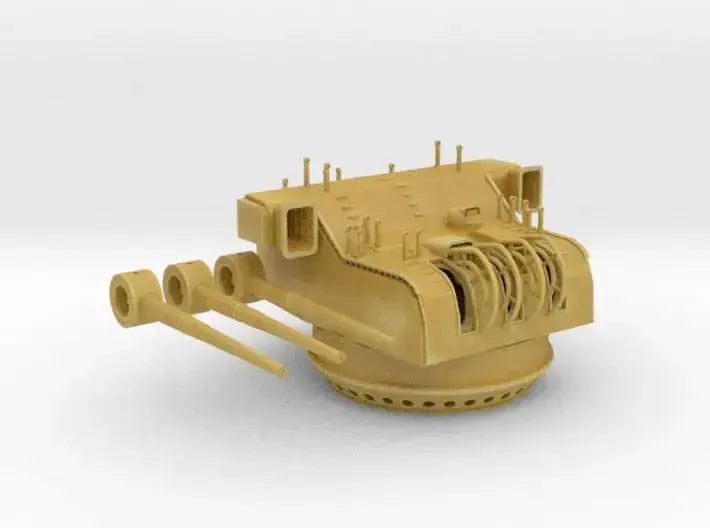 1/144 IJN 15.5cm/60 3rd year type naval turret - distefan 3d print