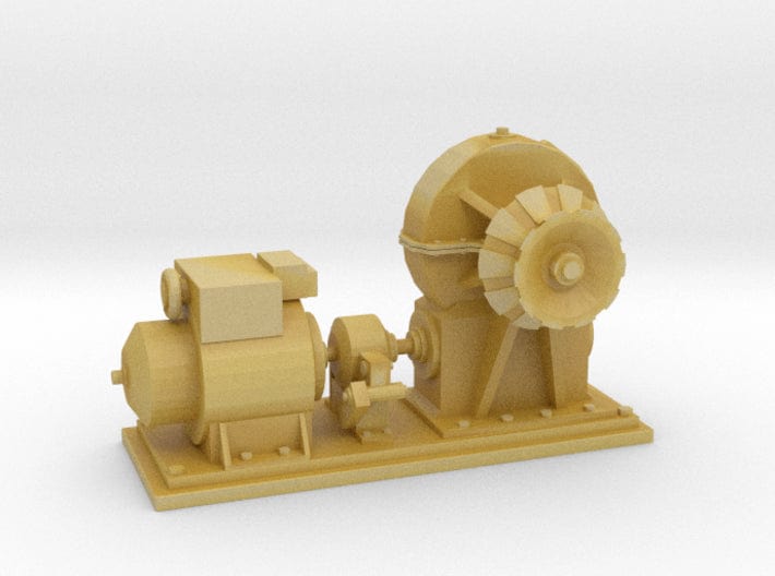 1/144 IJN electric deck winch - distefan 3d print