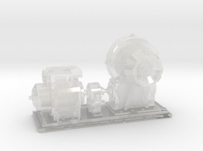 1/144 IJN electric deck winch - distefan 3d print