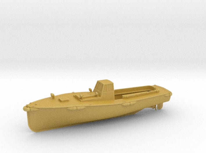 1/144 IJN motor boat cutter 11m 60hp - distefan 3d print