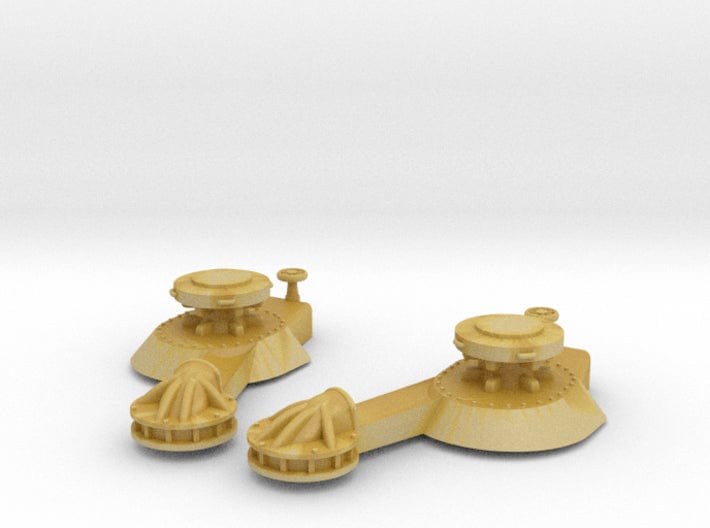 1/144 IJN Yamato bow cable holder set - distefan 3d print