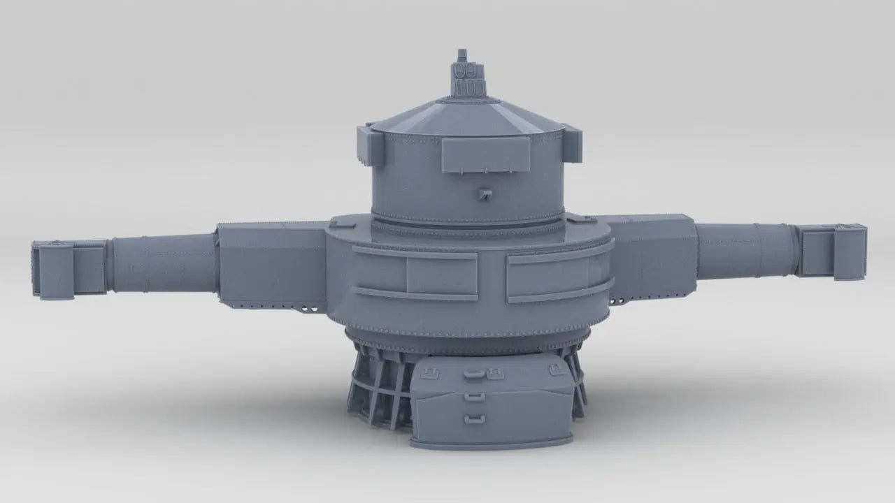 1/144 IJN Yamato Forward Top Rangefinder - distefan 3d print